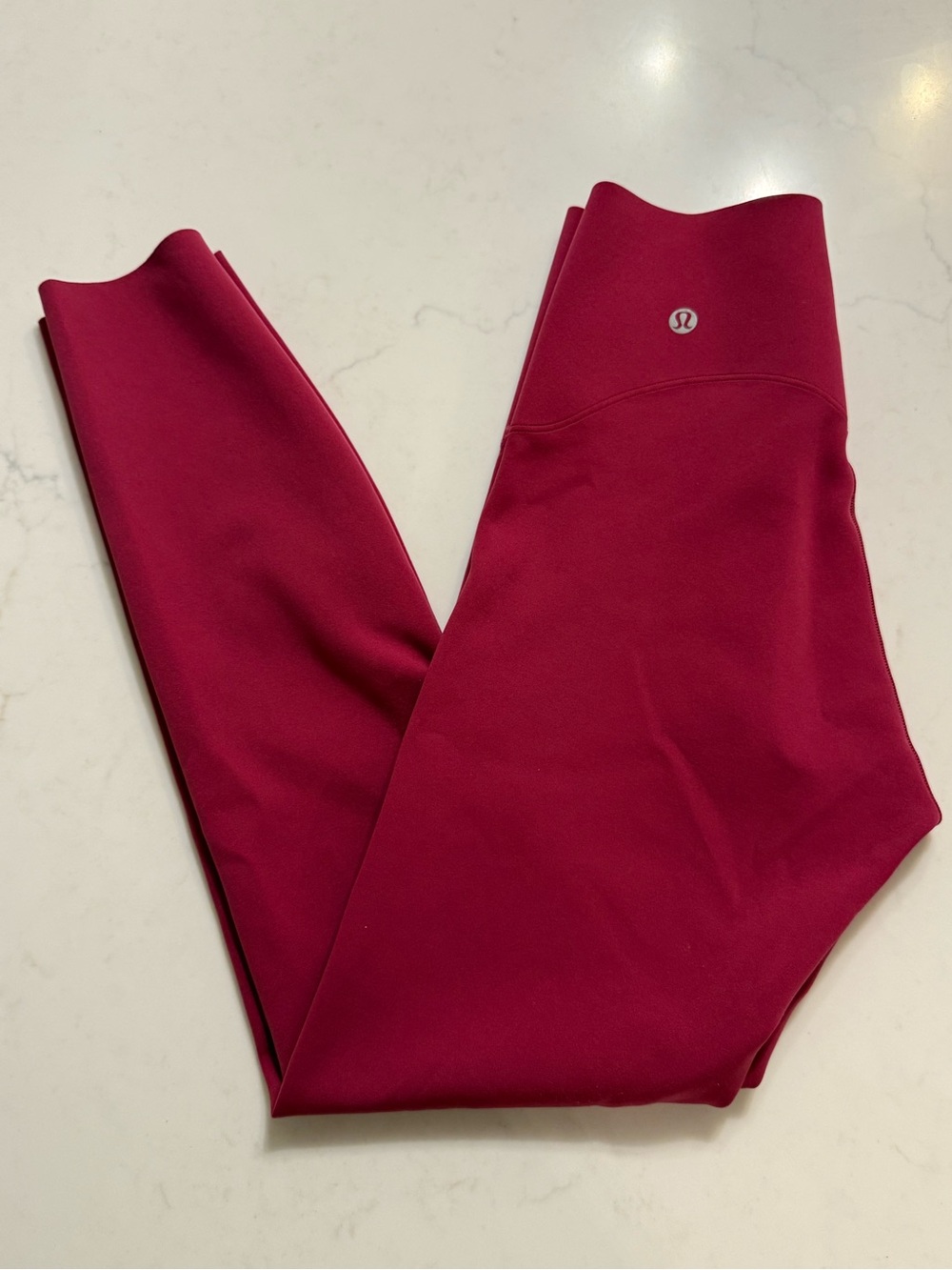 Lululemon Glow Up Super High Rise Tight 25” Magenta Smoke Size 4 NWOT